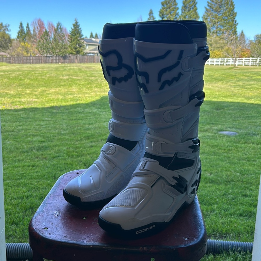 FOX comp motocross boots